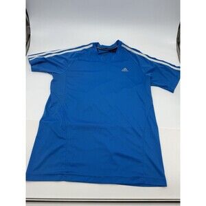 Adidas Energy Running Shirt Bright Blue Men's Size Medium